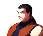 The King of Fighters XIII dialogue portrait illustrated by Nona.