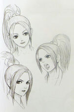 Mai-shiranui-kofxiv-facial-expressions-concept-art