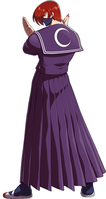 Iori Yagami KOF OL, male game character transparent background PNG