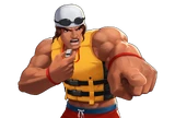 The King of Fighters '98 Ultimate Match Online: XIII version (One Man Army Ralf Another Costume) artwork.