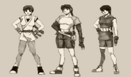 The King of Fighters '99 Art Gallery: Unused Designs.