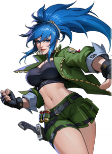 MSAwk Leona Illustration