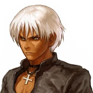 Ngbc-k'-select-portrait-a.jpg (130 KB) Neo Geo Battle Coliseum: Character select portrait artwork.