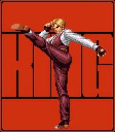 The King of Fighters '96 (console version) P2 portrait.