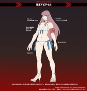 Concept art of Everlasting Summer Abigail