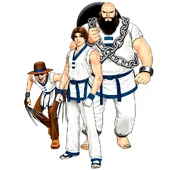 The King of Fighters '98: Korean Justice Team artwork.