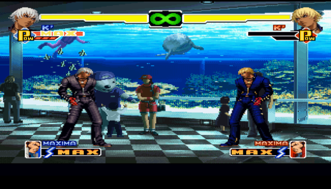 the king of fighters 99 choice alternate costume color