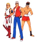 The King of Fighters '97: Fatal Fury Team artwork.