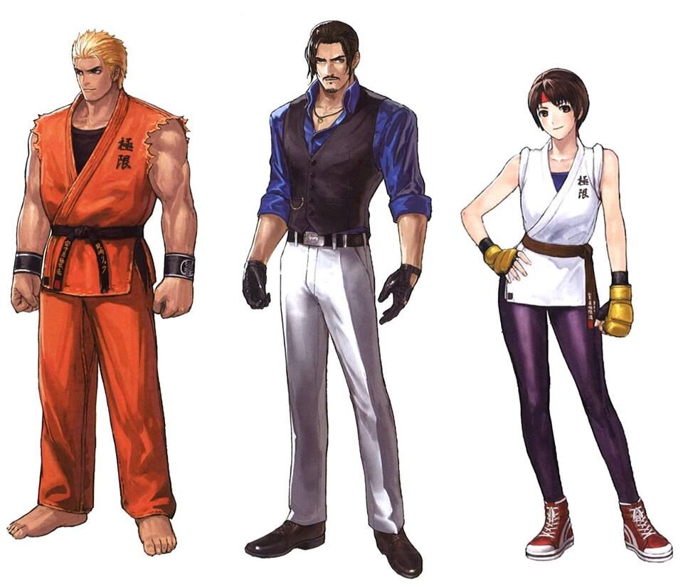 Art of Fighting Team - Characters & Art - The King of Fighters '98:  Ultimate Match