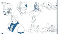 The King of Fighters '94: Concept art