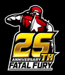 In logo of 25th anniversary of Fatal Fury