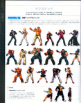 The King of Fighters XII: Original sprite sheet.