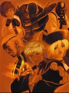 The King of Fighters 2000 Promotional art by Kalkin