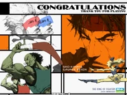 The King of Fighters XI: Sho Hayate special ending artwork by Nona.