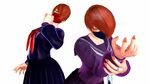 SNK Heroines: Tag Team Frenzy, pose de victoria.