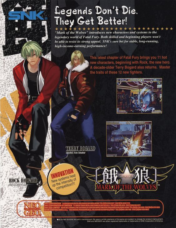 Garou: Mark of the Wolves | SNK Wiki | Fandom Garou: Mark of the Wolves | SNK Wiki | Fandom