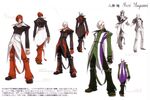 The King of Fighters Maximum Impact 2 costume designs