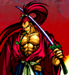 Samurai Shodown III: character select portrait.