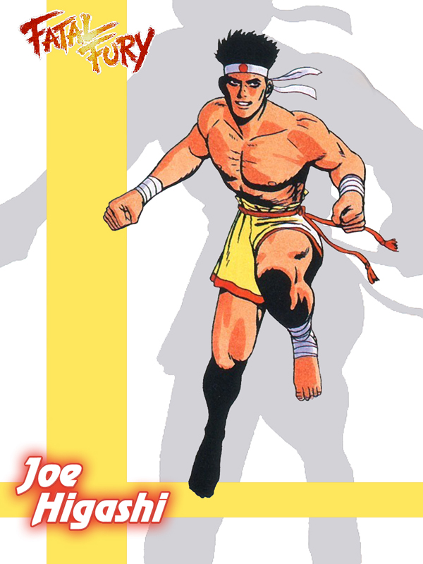 Joe Higashi from Fatal Fury & KOF - Game Art