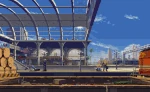 Garouterry2bg.gif (513 kB) The Freight Express, in Second South's train station (escenario de Terry)