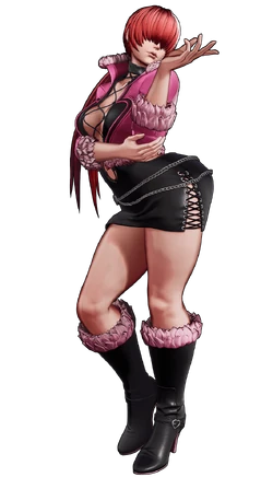 Kof xv shermie render