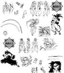 Samurai Shodown 64: Concept art, Sketches and Illustrations.