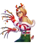 KOF All Star Christmas Choi.png (1.05 MB) The King of Fighters All Star: Merry Christmas Choi version artwork.