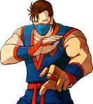 Retrato de victoria en The King of Fighters XI
