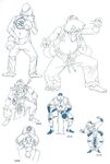 The King of Fighters '94: Concept art.