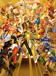 Capcom vs SNK promotional Art