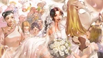 Mai Wedding SF6.jpeg (372 KB) Street Fighter 6's World Tour Mode Maximum Bond reward, featuring Andy Bogard, Blue Mary, Li Xiangfei, Hotaru Futaba, Tsugumi Sendo, Chun-Li, Cammy White, Marisa Rosetti, Manon Legrand, Kimberly Jackson and Sakura Kasugano