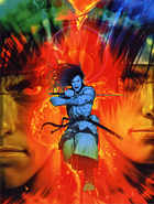 Capcom vs SNK 2: Promotional art by Shinkiro.