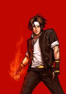 The King of Fighters: Hiroaki Illustration.