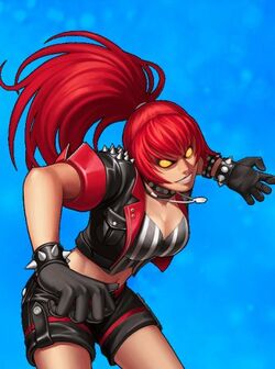 Orochi Leona Art - The King of Fighters '98: Ultimate Match Art