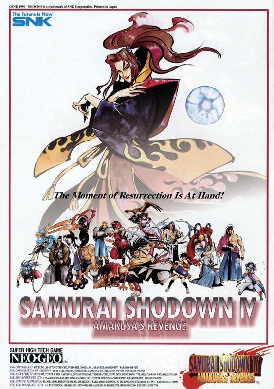 samurai shodown 4 protagonist