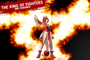 The King of Fighters XIII Trading Cards: Mai Shiranui.