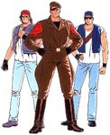 The King of Fighters '94: Ikari Warriors Team artwork.