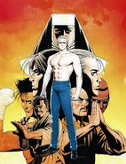 Illustration of a young Geese Howard from an unreleased novel.