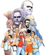 Fatal Fury Special: Promotional artwork by Shinkiro.