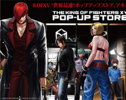 KOF XV Akihabara Promotion, by TONKO