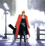 Iori heading towards his gig illustration by Shinkiro