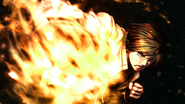 The King of Fighters XIII: NESTS Kyo special ending artwork.