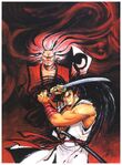 Samurai Shodown III: Promotional art by Shiroi Eiji.