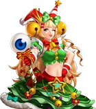 The King of Fighters All Star: Silent Night Sylvie artwork.