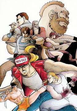 Fatal Fury Special - Character Art (by Eiji Shiroi)