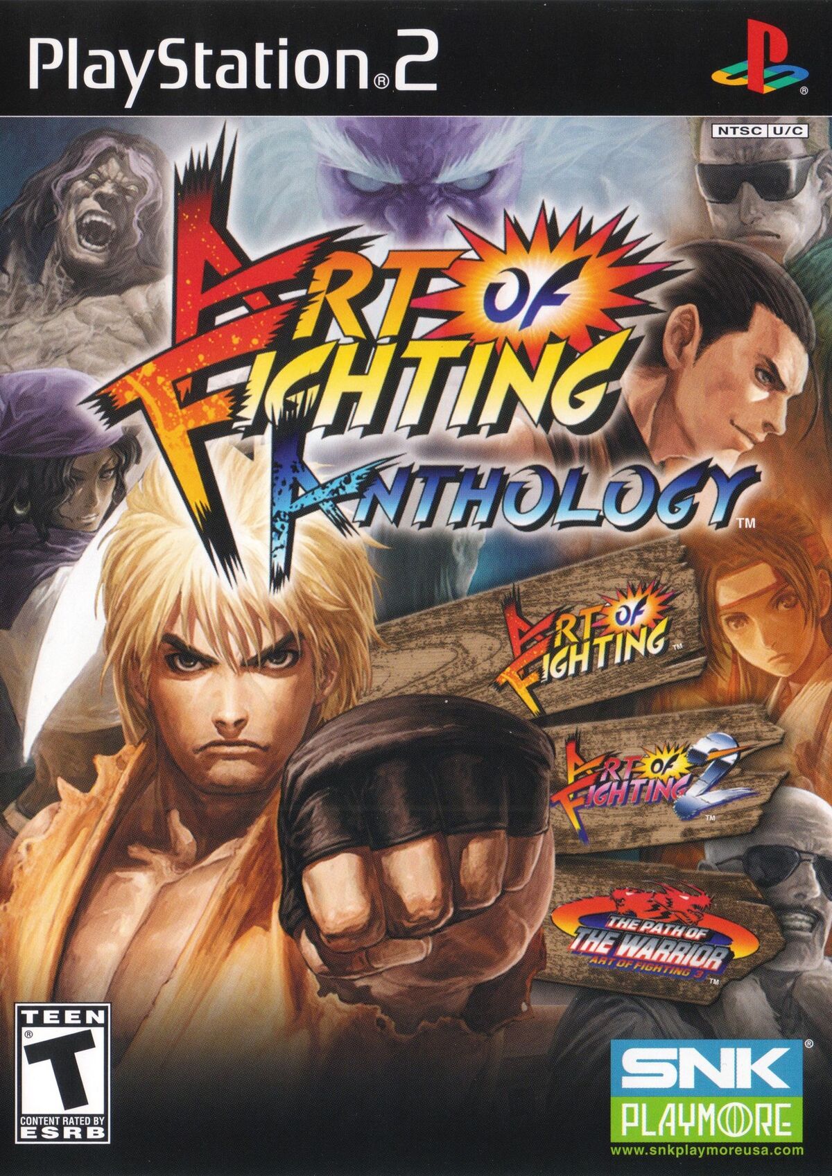 日本超高品質 PS4 龍虎の拳 アンソロジー / Art of Fighting 北米限定 