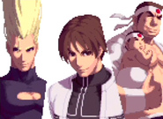 The King of Fighters 2001: Japan Team Ending.