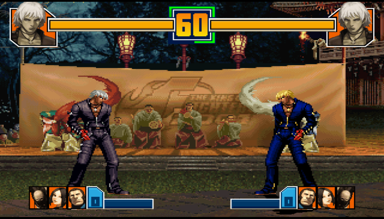 the king of fighters 99 choice alternative costume color