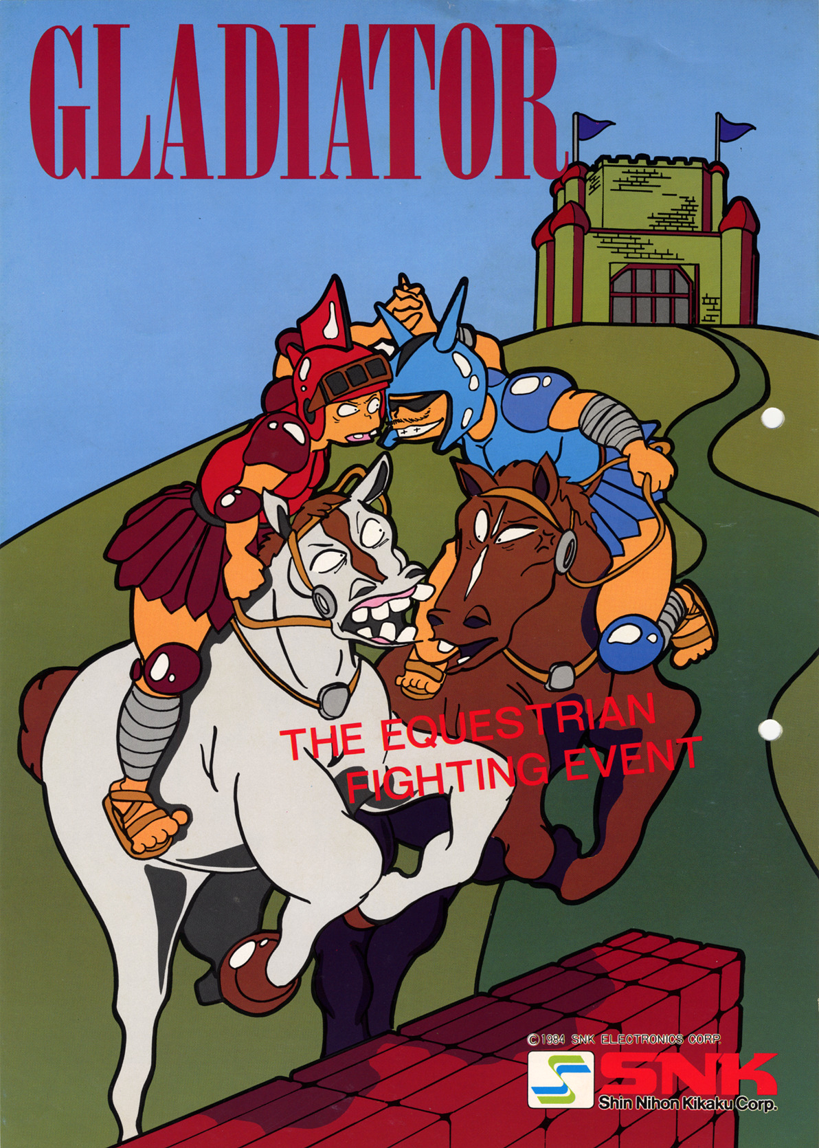 GLADIATOR SNK アーケードゲーム パンフレット チラシ GLADIATOR SNK アーケードゲーム パンフレット チラシ Gladiator