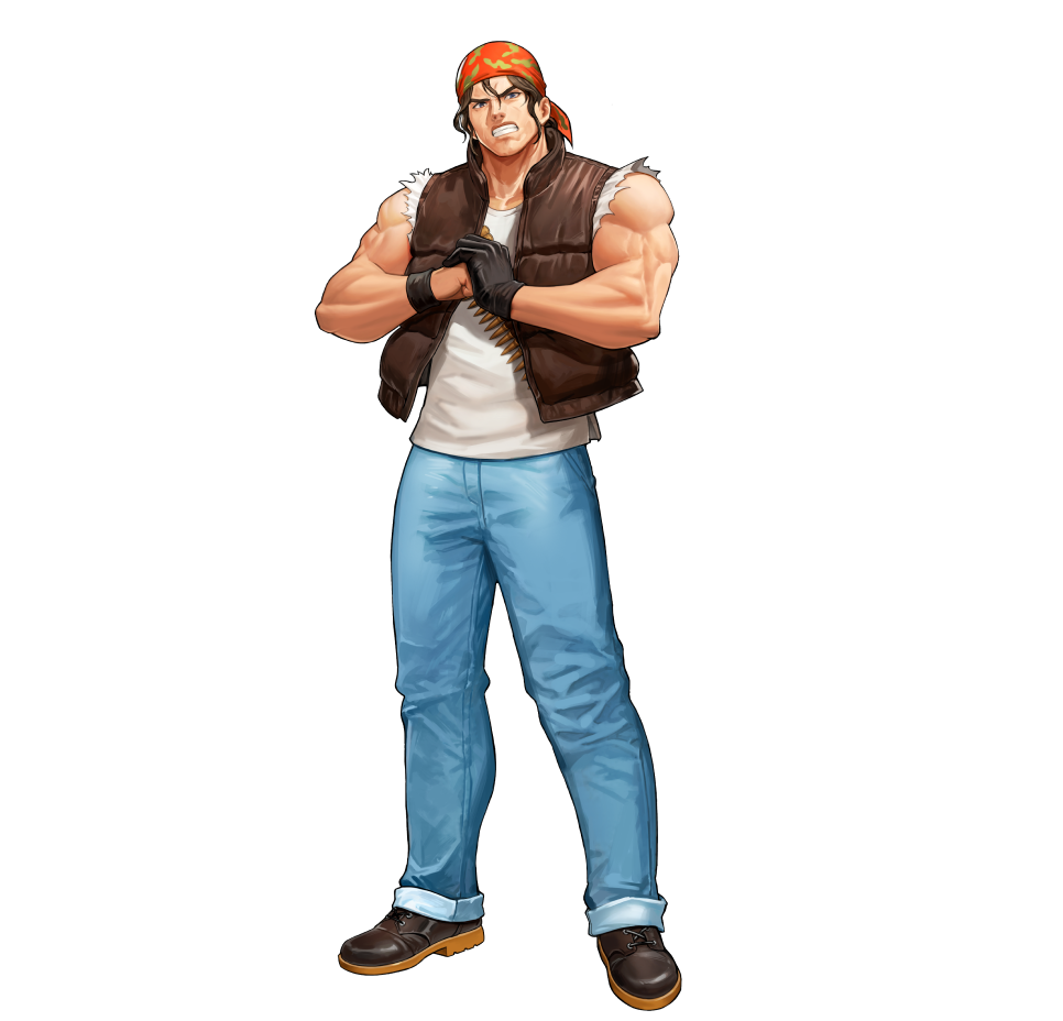 Sugestão de personagens Ralf kof 98 e clark kof 98 - The King of